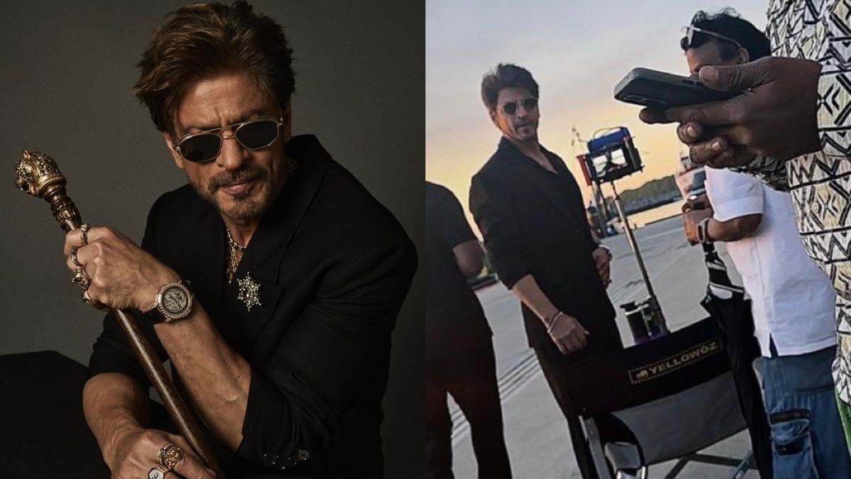 Shahrukh Khan leak photo from King Movie