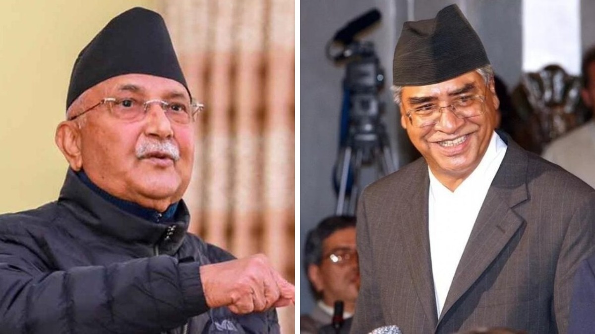 KP Oli and Sher bahadur Deuba