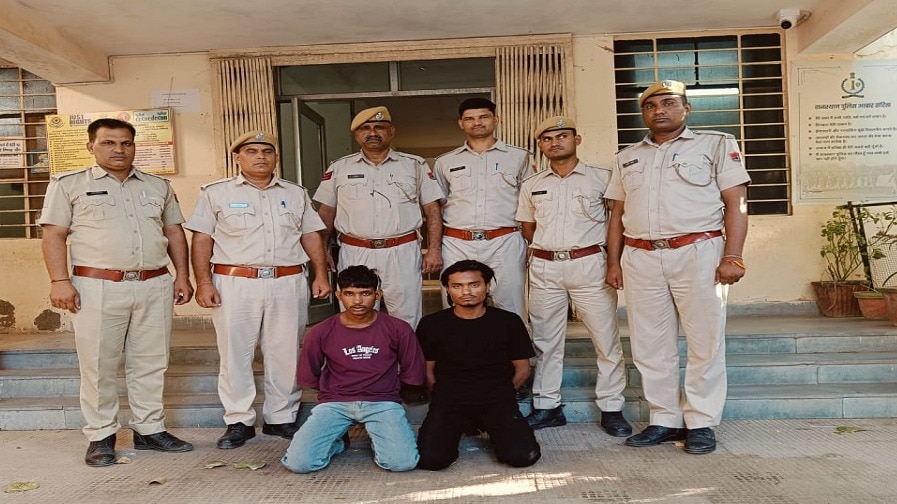 पुलिस की गिरफ्त में आरोपी. (Photo: ITG)