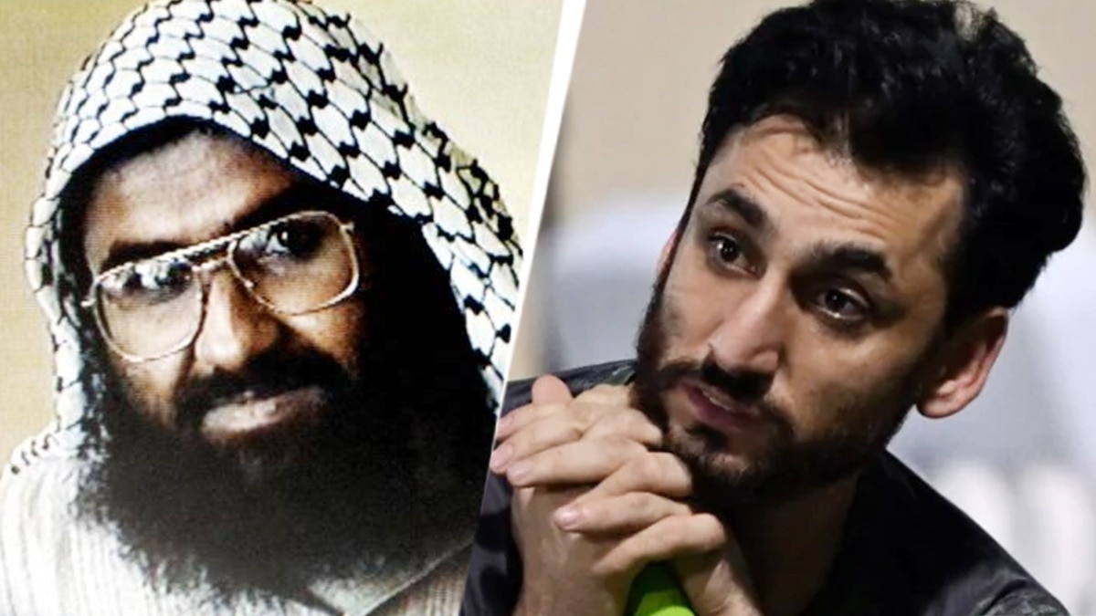 Maulana masood azhar and Salman agha 