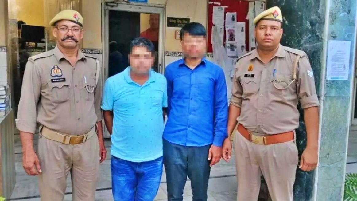 बीमा फ्रॉड केस में हापुड़ पुलिस का एक्शन (Photo- ITG) 