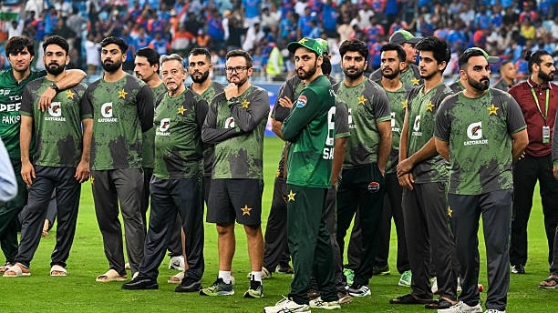 Pakistan's cricket team.