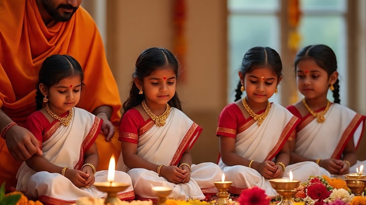 Shardiya Navratri 2025 Mahashtami: महाअष्टमी पर कल ऐसे करें हवन और कन्या पूजा, नोट कर लें शुभ मुहूर्त – shardiya navratri ashtami 2025 kanya puja muhurat havan puja vidhi tvisz