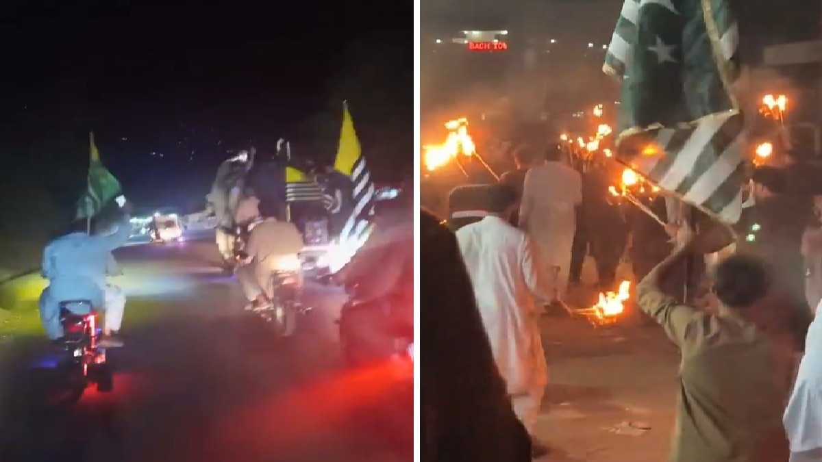 Massive protest in Pakistan occupied Kashmir (Photo: Social Media)