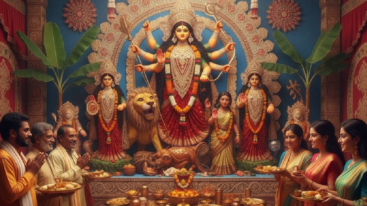 Shardiya Navratri 2025 Day 8 Puja: नवरात्र के आठवें दिन मां महागौरी की पूजा, जानें पूजन विधि, भोग और मंत्र – shardiya navratri day 8 maa mahagauri puja vidhi muhurat bhog kanya pujan tvisz
