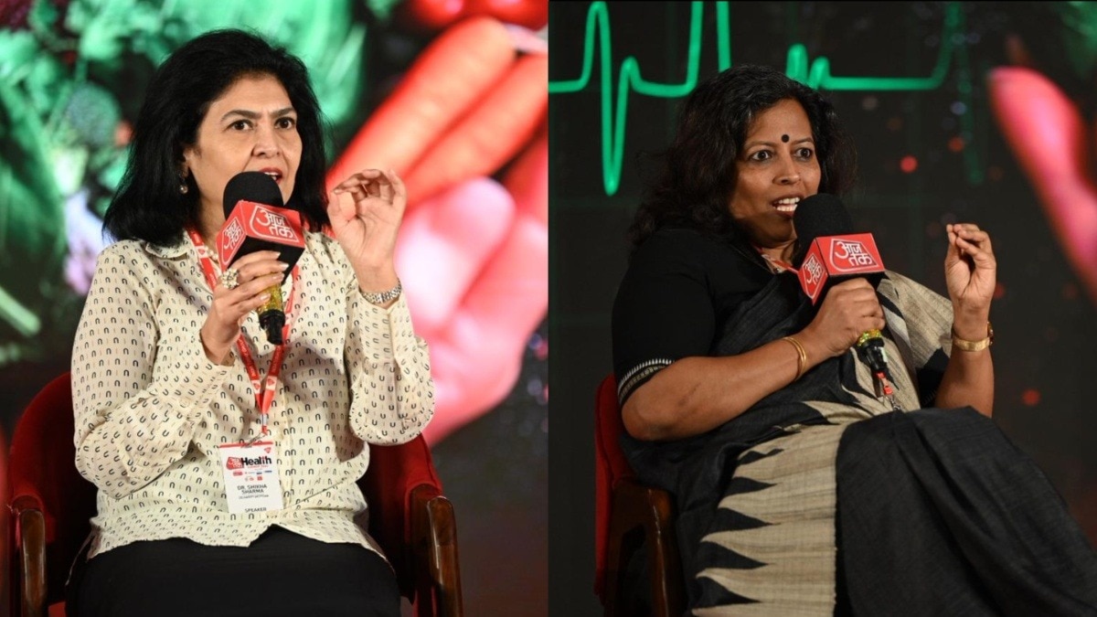 Aajtak Health Summit 2025: कैलोरी और सुपरफूड सबसे बड़े झूठ, डॉक्टर-न्यूट्रिशनिस्ट ने बताए असली हेल्थ सीक्रेट – aajtak health summit 2025 healthy eating myths dr shikha sharma dr nandita ayyar tvist