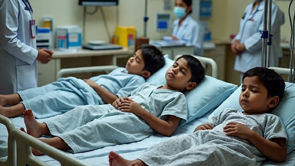 4 सितंबर से 26 तक 6 बच्चों की मौत.(Photo: AI generator)