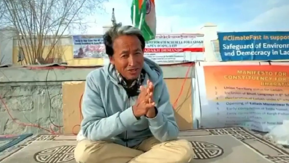 जोधपुर की जेल में बंद हैं सोनम वांगचुक.(File Photo:ITG)