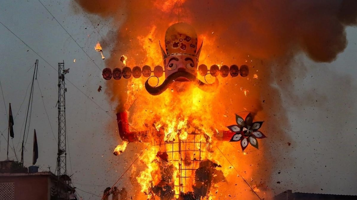 अयोध्या में विजयदशमी पर नहीं जलेगा रावण का 240 फुट लंबा पुतला, प्रशासन ने लगाई रोक - Ayodhya 240 foot tall effigy Ravana not burnt on Vijayadashami lcly - AajTak