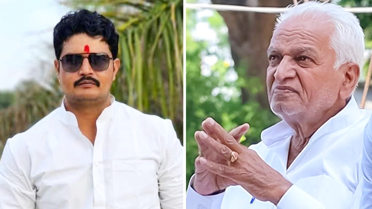 बाएं से अजय यादव और जगन्नाथ सिंह.(Photo:ITG)