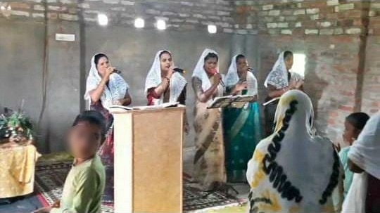 Religious conversion in the name of 'Changai Sabha' in Lucknow (Photo- ITG)