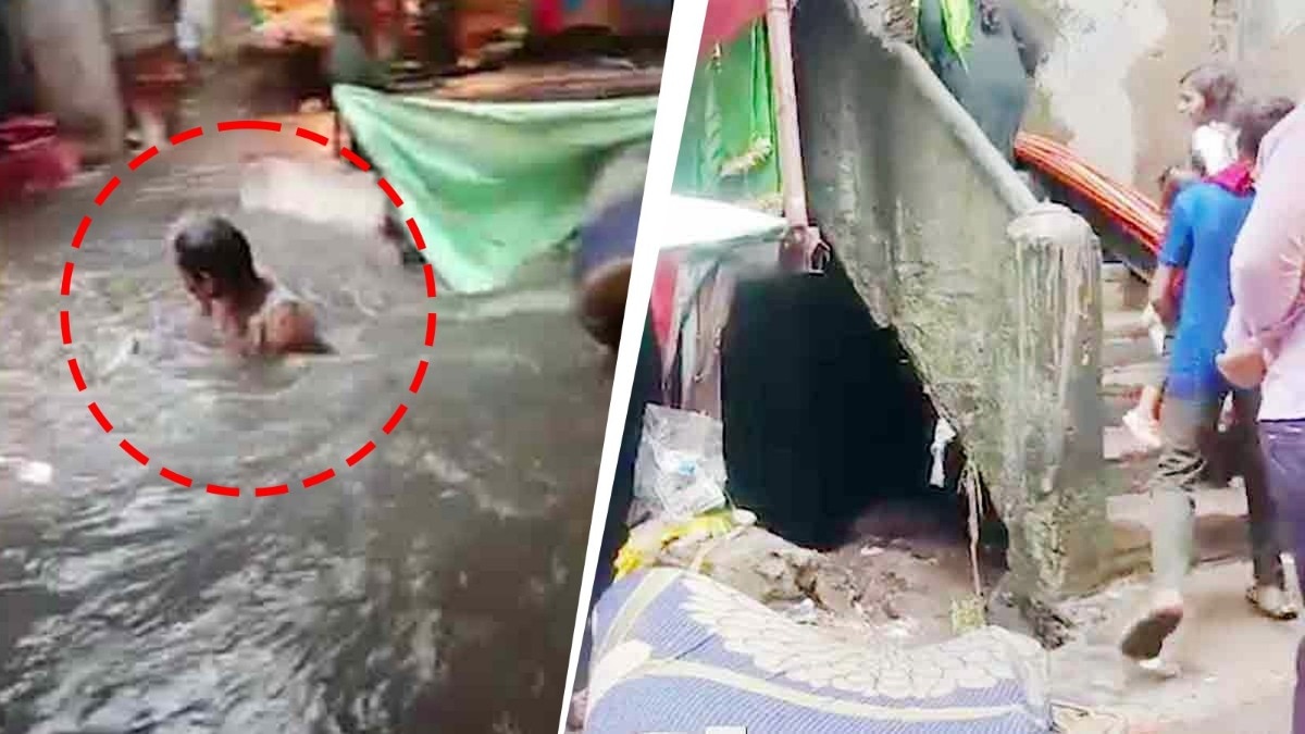 A young man fell into an MCD drain