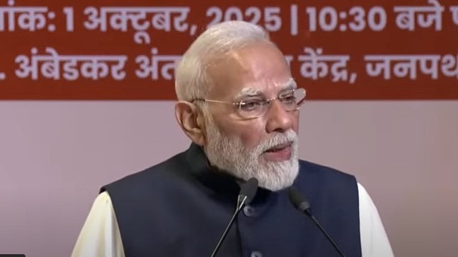 पीएम मोदी ने गिनाए आजादी के आंदोलन में संघ के योगदान (Photo: ITG)