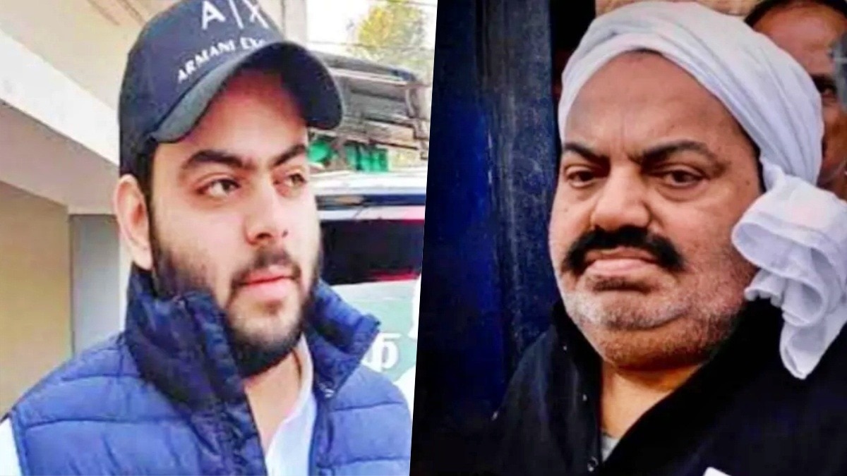 Atiq Ahmed's son Ali Ahmed (file photo)