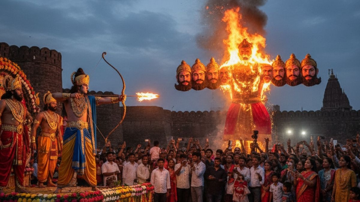 बुराई पर अच्छाई की जीत का पर्व है दशहरा (Photo: AI Generated)