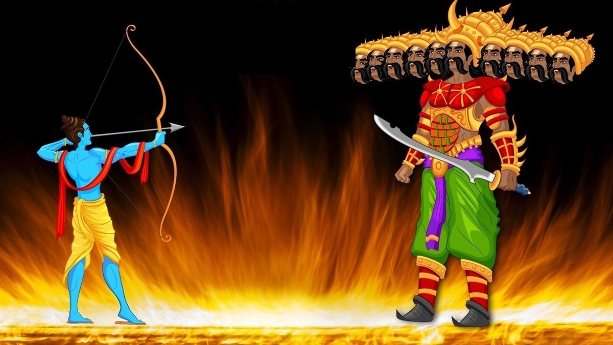 रावण दहन की परंपरा का किया उल्लेख ((Photo: ITG)