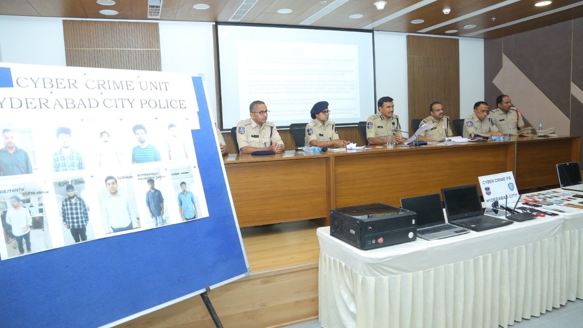 hyderabad cyber crime police busts movie piracy racket 