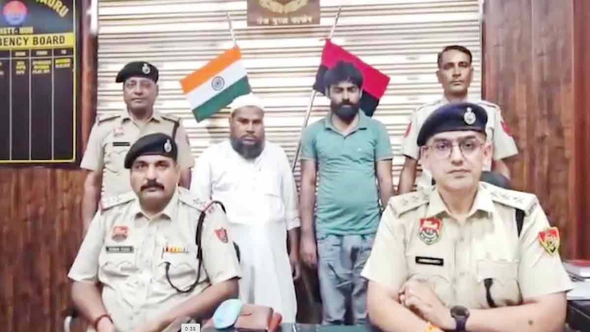 Accused of religious conversion, two people including a cleric arrested