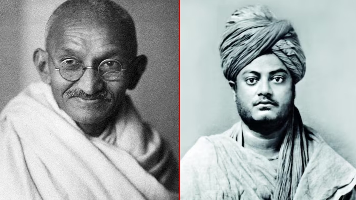 स्वामी विवेकानंद और महात्मा गांधी दोनों आध्यात्मिक प्रवृत्ति के थे.