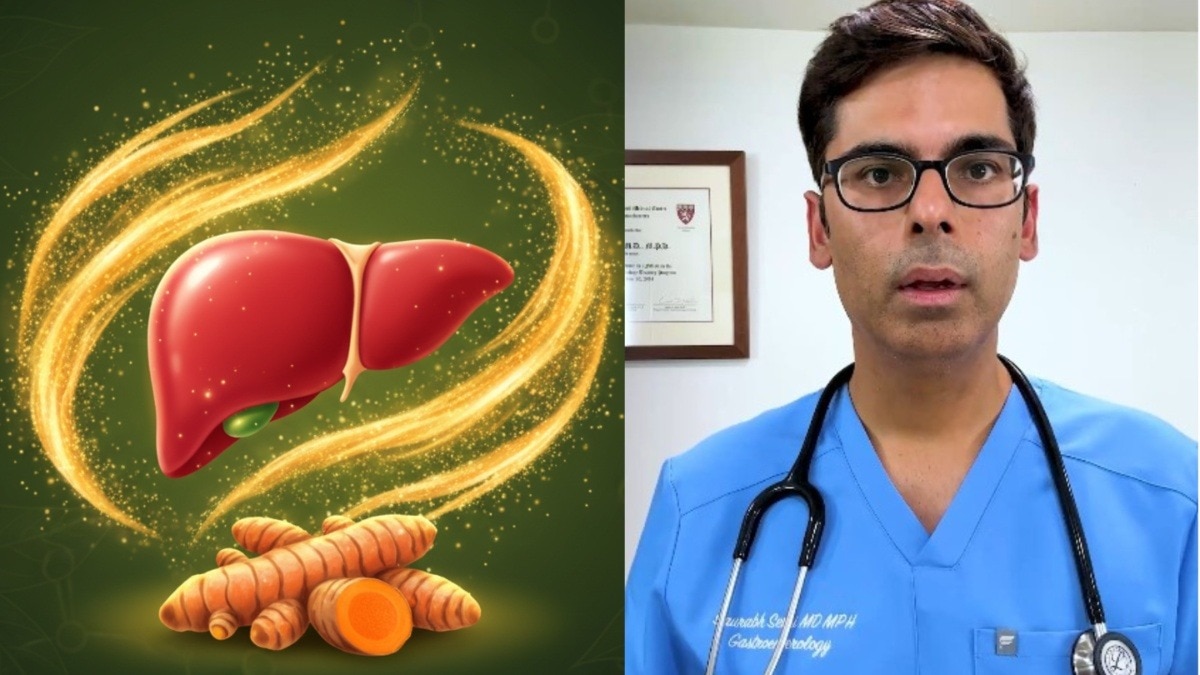 लिवर के लिए हल्दी का इस्तेमाल अच्छा या खराब (Photo: AI generated/Instagram@doctor.sethi)