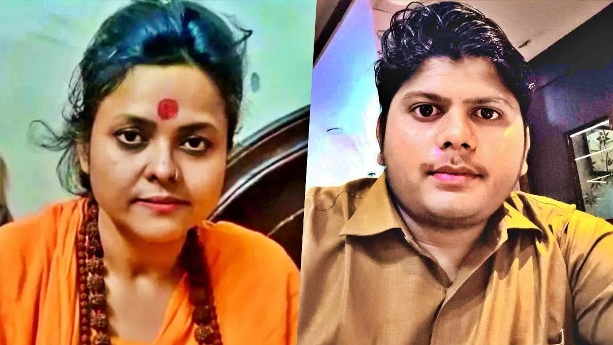 आरोपी पूजा शकुन पांडे और मृतक अभिषेक गुप्ता (फाइल फोटो) 