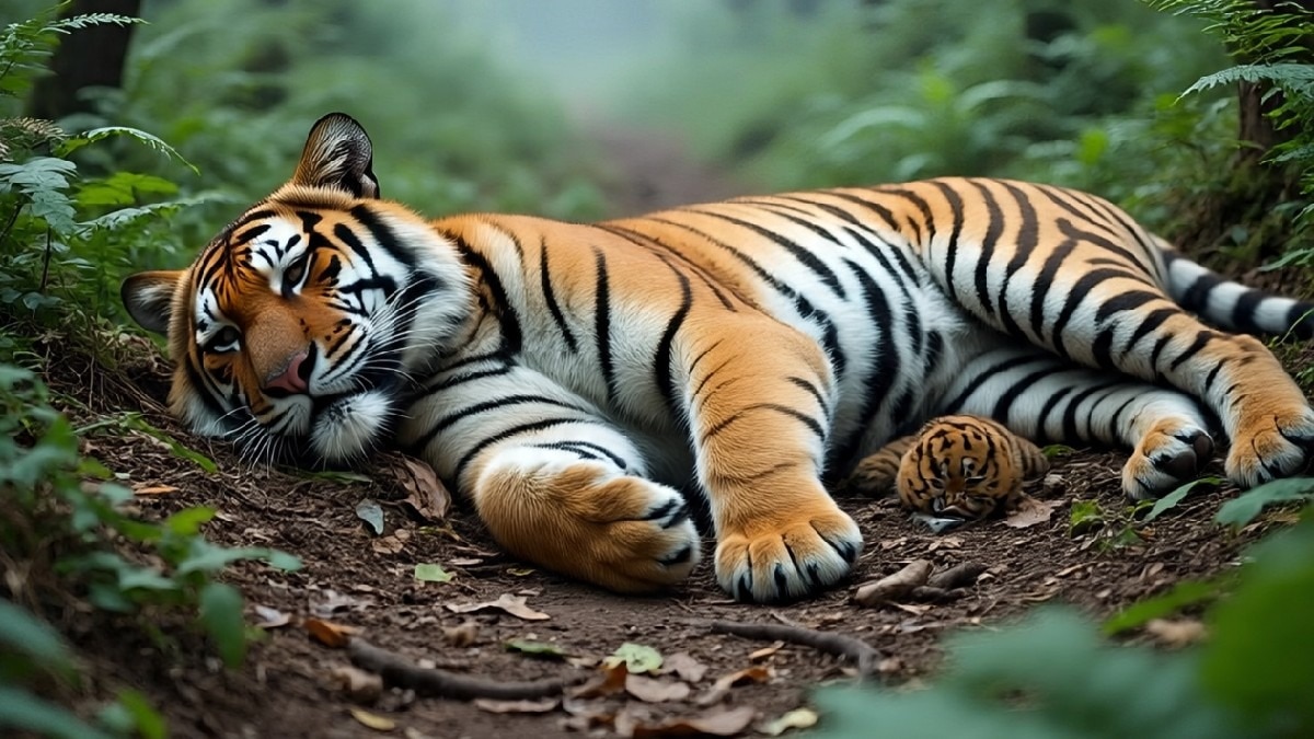 नए टूरिज्म सीजन के दूसरे दिन ही 3 बाघों की मौत.(Photo:AI)