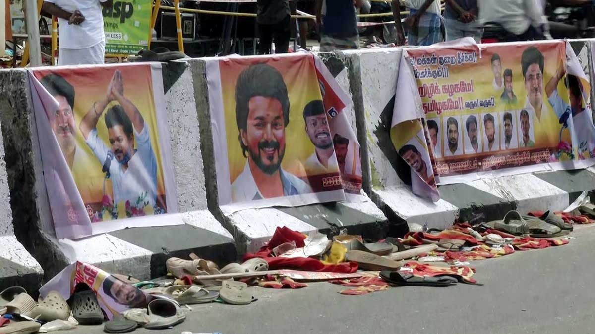 करूर भगदड़ में 41 लोगों की मौत हो गई थी. (File Photo- PTI)