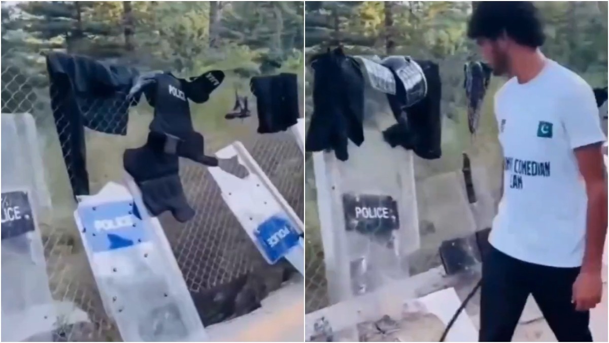 पीओके में बिक रही पाकिस्तानी सैनिकों की वर्दी वाले वीडियो वायरल हो रहे हैं (Photo - X/@mehrRj11)