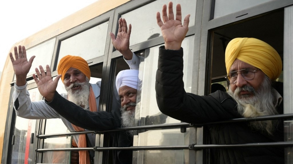 Sikh pilgrims