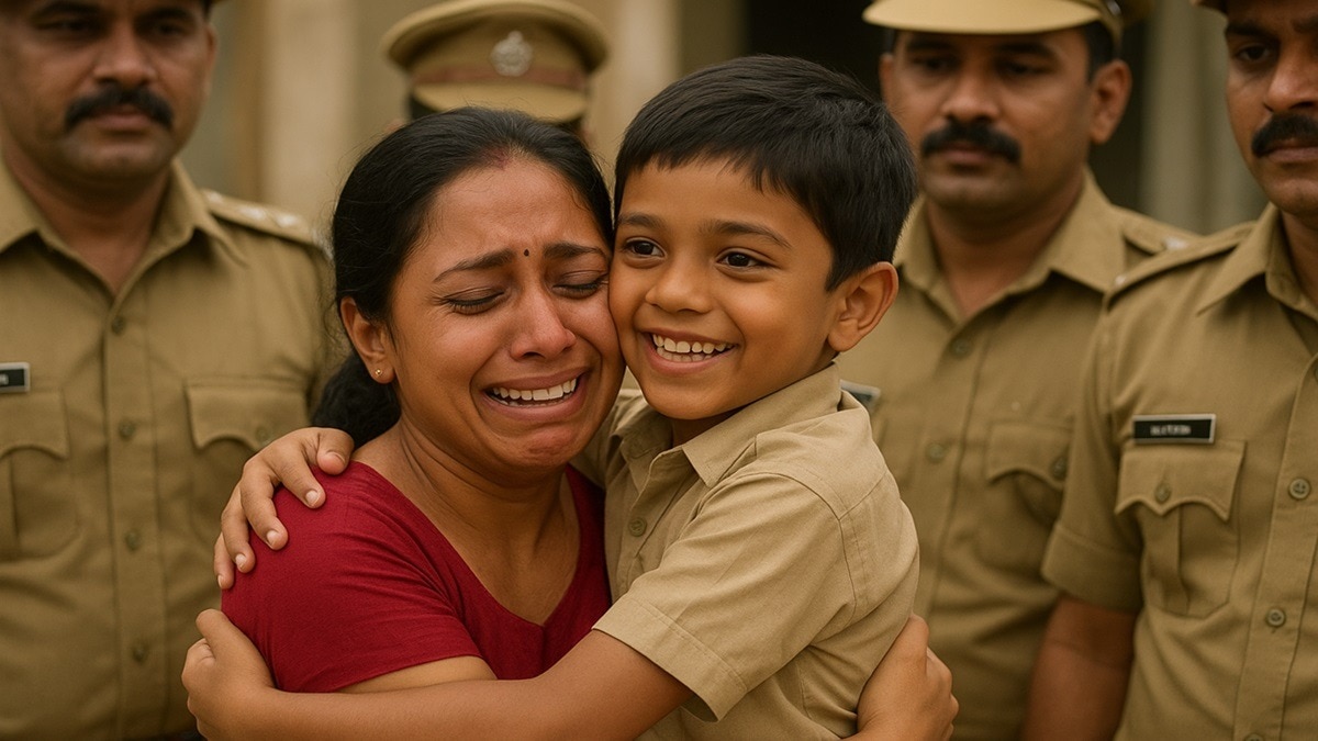 7 Years Old child rescue in haryana 