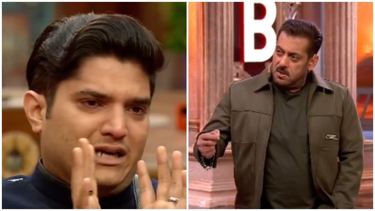 सलमान ने लगाई फटकार, रो पड़ा यूट्यूबर-जोड़े हाथ, बोला- मैं लड़ नहीं सकता