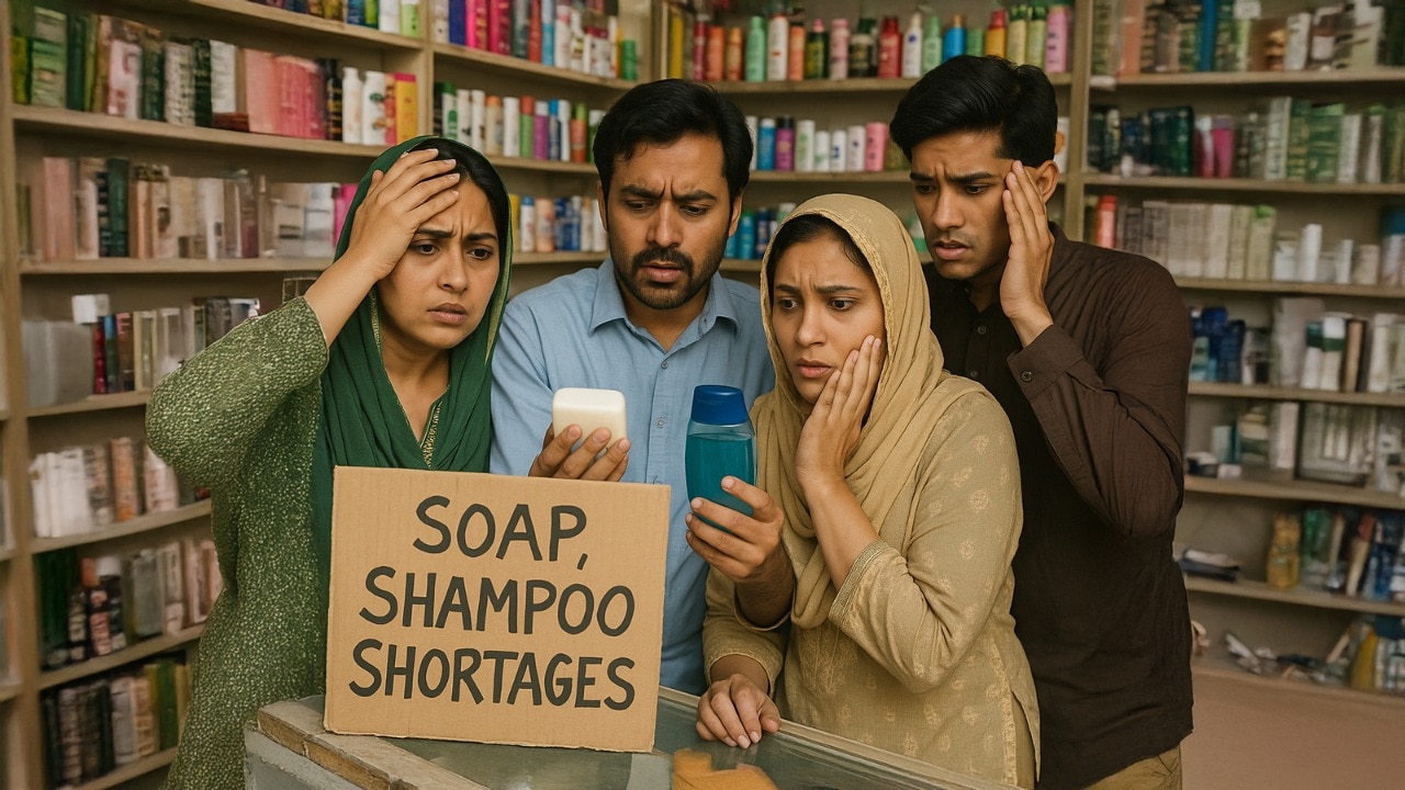 P&G ने पाकिस्तान में साबुन, शैम्पू और रेजर बनाना बंद कर दिया है. (Photo: AI)