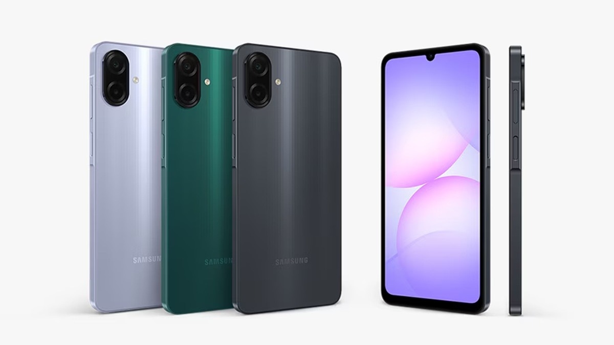 Samsung Galaxy A07 তিনটি রঙের বিকল্পে পাওয়া যাচ্ছে। (ছবি: Samsung)