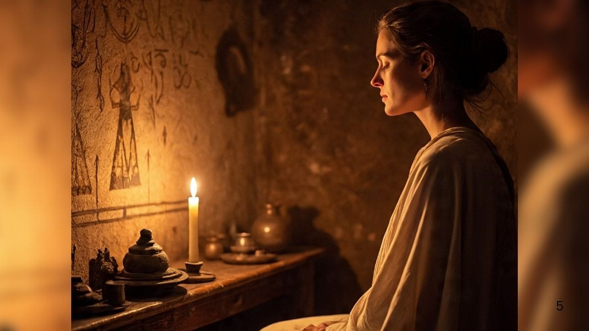 एक महिला ने दावा किया कि वह भूत से शादी कर चुकी है (Photo - AI Generated)