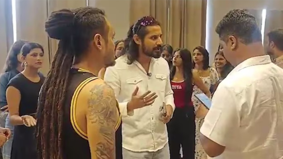 Controversy during modelling rehearsal in Rishikesh.