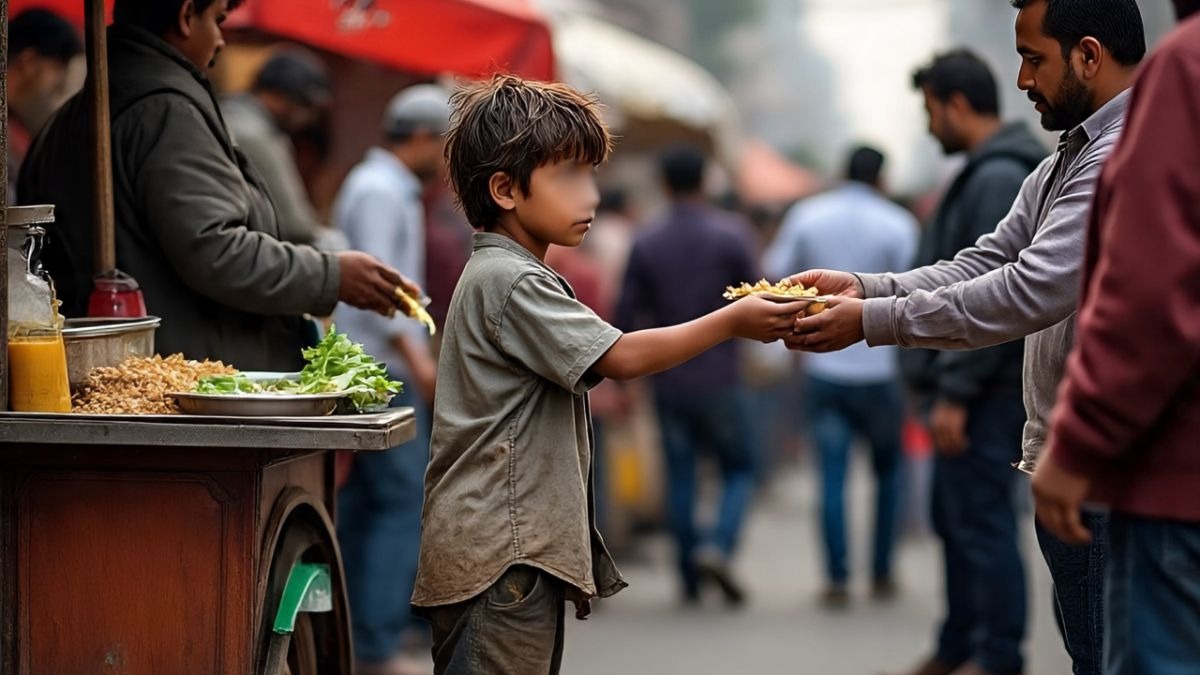 सड़कों पर घूमता रहता था सात साल का बच्चा. (Photo: AI-generated)