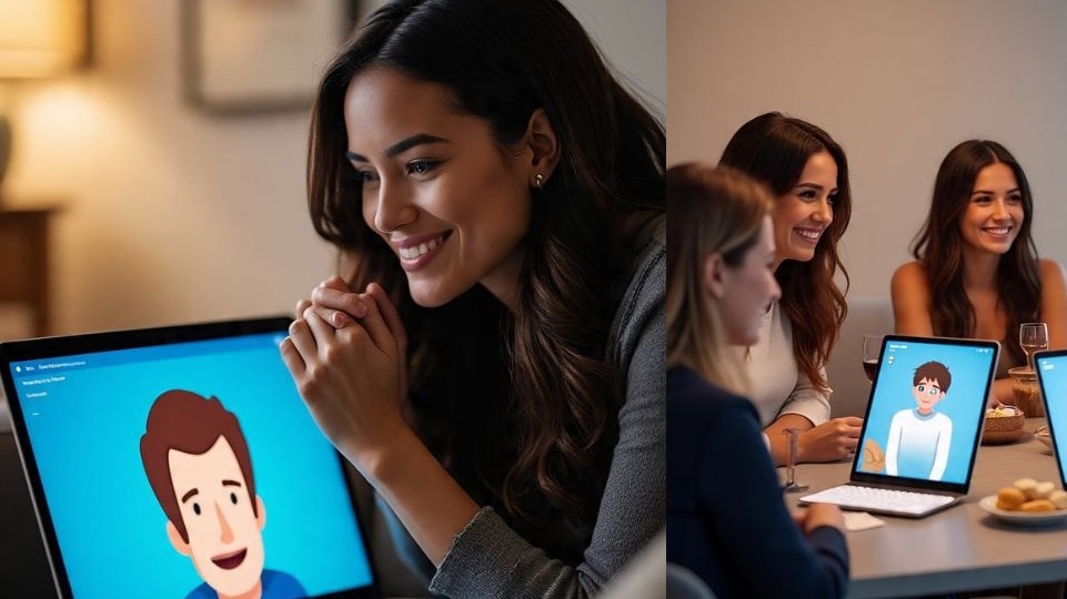 MIT (मैसाचुसेट्स इंस्टीट्यूट ऑफ टेक्नोलॉजी) की रिसर्च के अनुसार, 1,000 अमेरिकी महिलाओं में से 3% ने बताया कि वे पहले से ही अपने चैटबॉट को रोमांटिक पार्टनर की तरह इस्तेमाल करती हैं. (Photo: AI Generated)