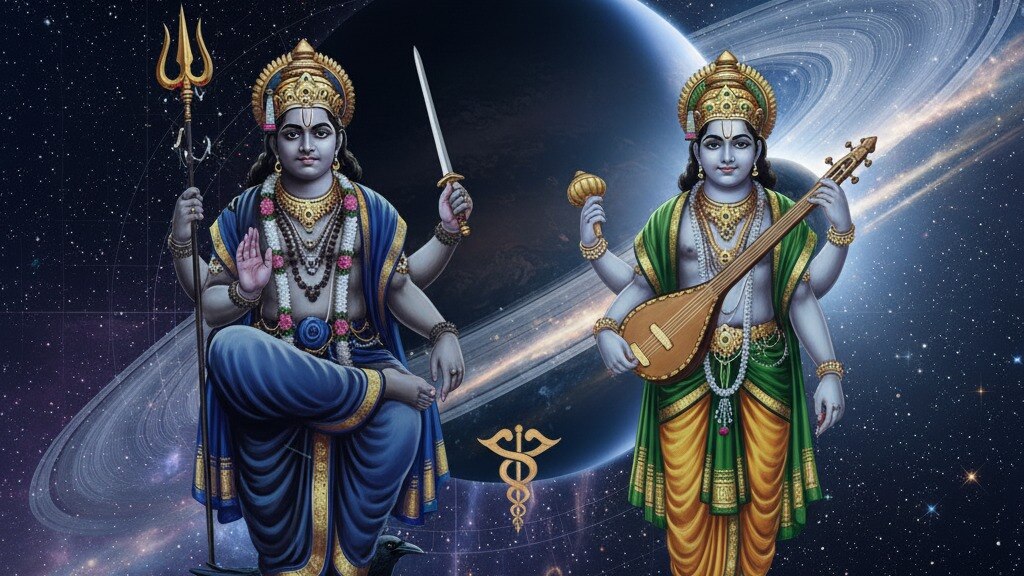 Shani Budh Yuti 2025: कुछ घंटों बाद बनेगी शनि-बुध की लाभकारी युति, इन राशियों को होगा लाभ