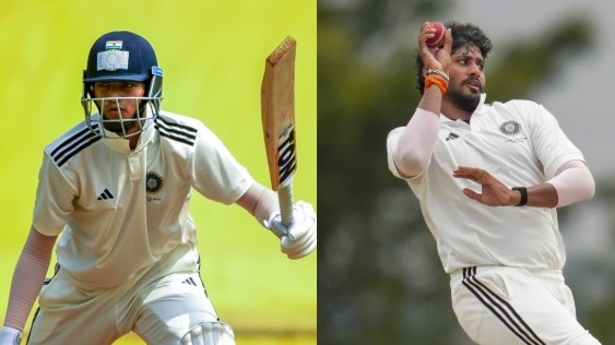 मैदान पर भिड़ गए 2 भारतीय खिलाड़ी, हाथापाई होते-होते बची, VIDEO – irani cup 2025 yash thakur vs yash dhull fight video tspoa