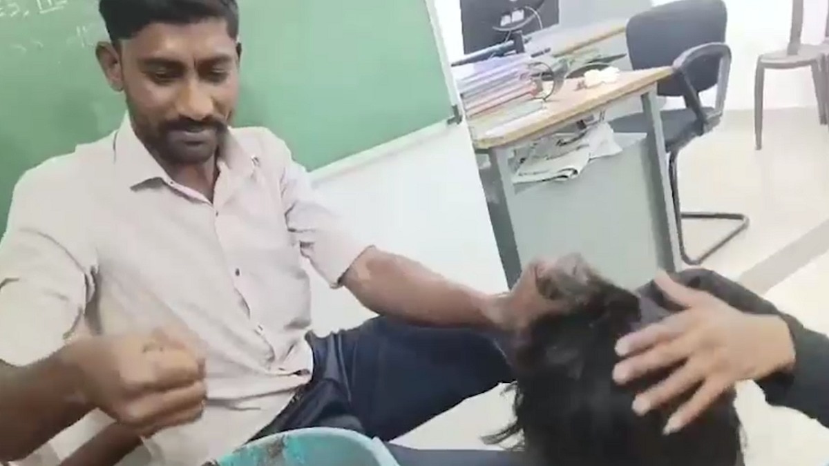 राजकोट: पुलिस स्टेशन के भीतर नाबालिग के साथ थर्ड डिग्री, तड़पता रहा शख्स, हंसता रहा पुलिसकर्मी – rajkot police station viral video minor torture lclnt