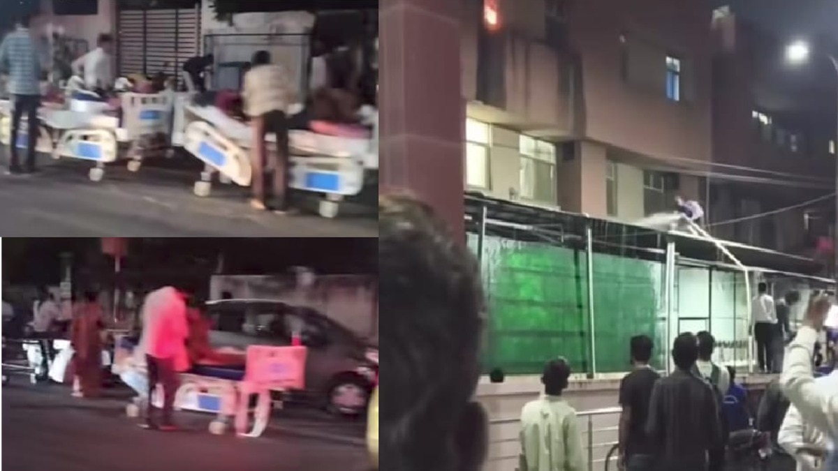 जयपुर SMS अस्पताल में ट्रॉमा सेंटर के ICU वार्ड में लगी आग, 6 मरीजों की  मौत... अन्य 5 की हालत गंभीर - A massive fire broke out at Jaipur SMS  Hospital Trauma
