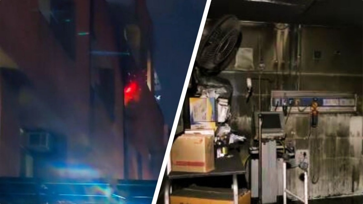 जयपुर के SMS हॉस्पिटल में 6 लोगों की मौत  (Photo: Screengrab)