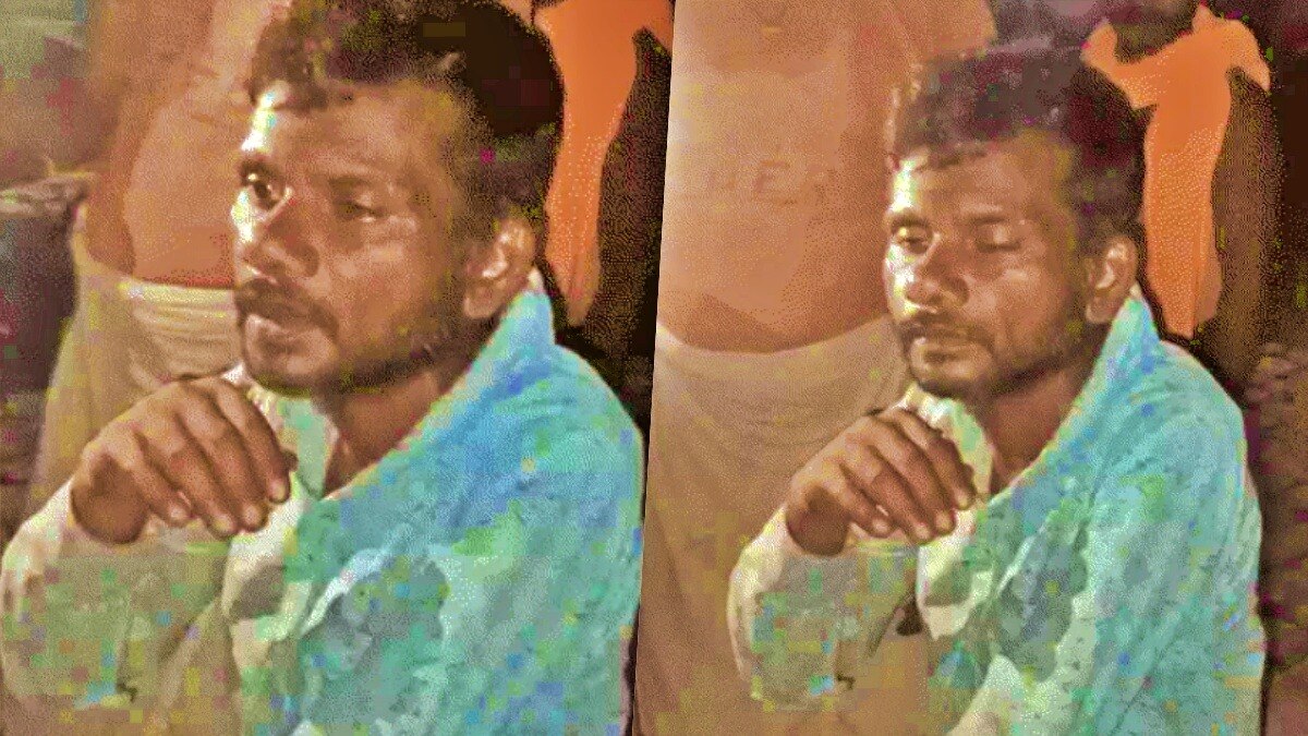 Hariom was beaten to death by a mob in Rae Bareli (Photo- Screengrab)