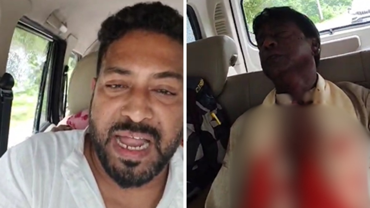 बंगाल के नागराकाटा में बीजेपी MLA और संसद पर हमला. (photo: ITG)