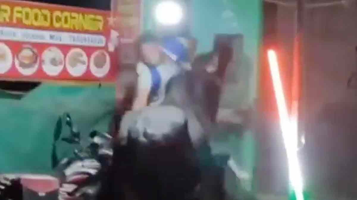 bull attack in Durga Immersion in Cuttack