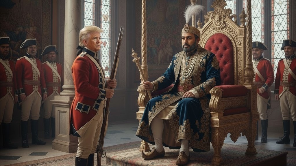 अमेरिका के साथ पोर्ट और मिनरल डील पर पाकिस्तान में मुगल बादशाह जहांगीर की चर्चा. (Photo: AI generated/Gemini)