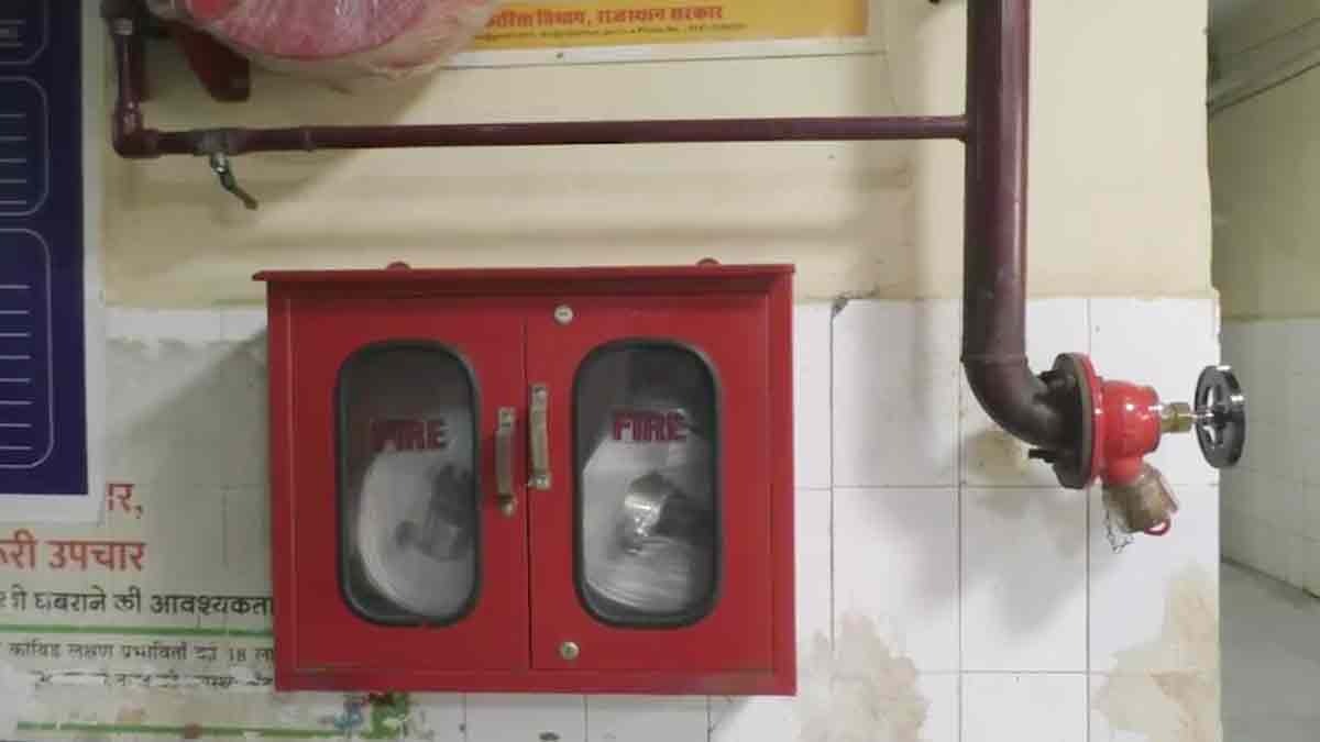  No firefighters at government hospital