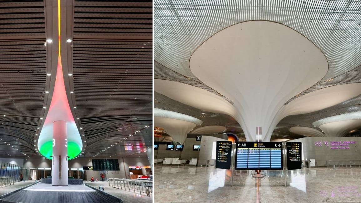 कमल के फूल जैसा डिजाइन, 9 करोड़ पैसेंजर हैंडलिंग की क्षमता... PM मोदी करेंगे नवी मुंबई इंटरनेशनल एयरपोर्ट का उद्घाटन