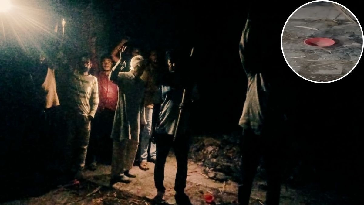 बागपत के श्मशान की तिलिस्मी कहानी. (Photo: ITG)