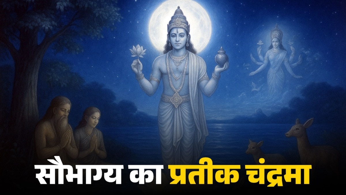 करवाचौथ के चंद्रमा को सौभाग्य का प्रतीक माना जाता है